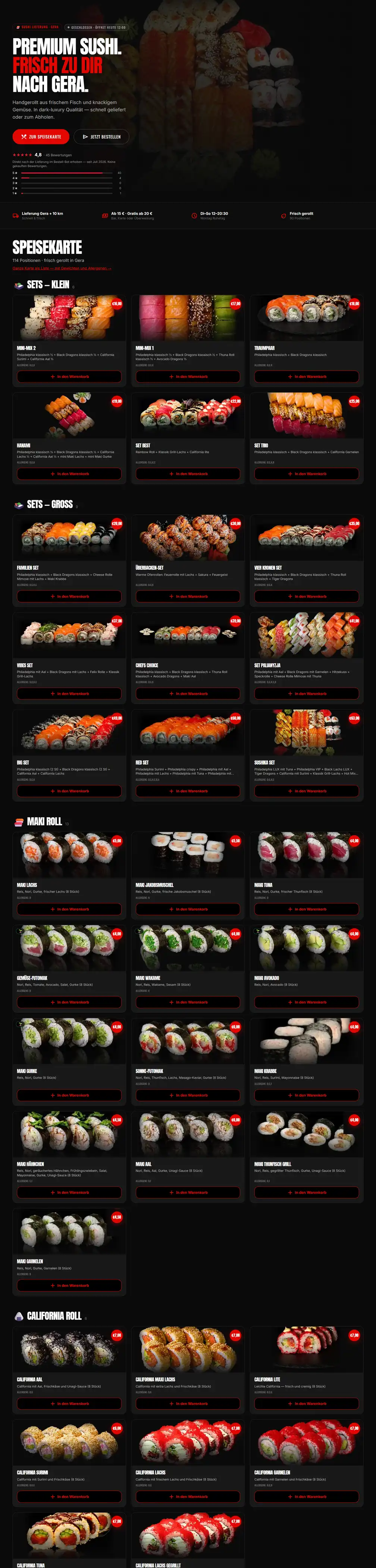 Полная главная sushigera.de